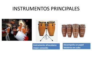 Ritmos Latinos: Salsa, Mambo y Conga