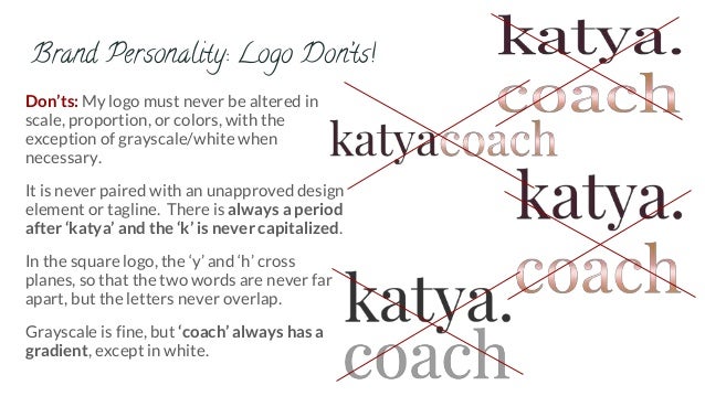 katya slivinskaya logo standards guide