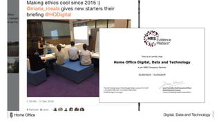 Digital, Data and Technology
 