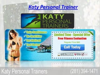 Katy Personal Trainer
 