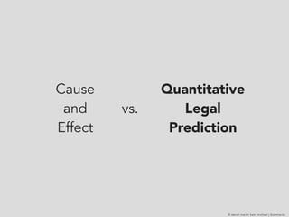 © daniel martin katz michael j bommarito
Task = Predict the Expected Cost of
a Given Legal Service
f( )
Cost?
#
and/or
010...