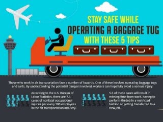Stay safe while operating a baggage tug with these 5 tips