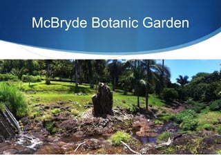 McBryde Botanic Garden
 