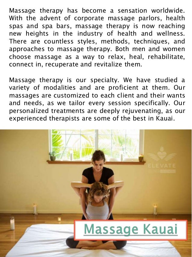 Kauai massage