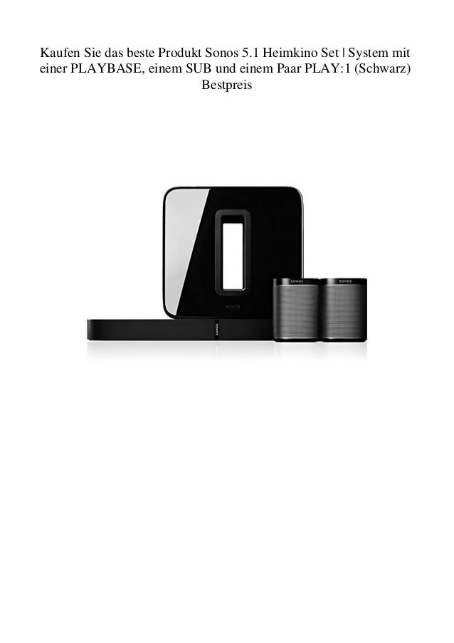 sonos 5.1 heimkino