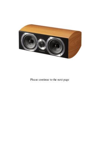 wharfedale diamond 10 center