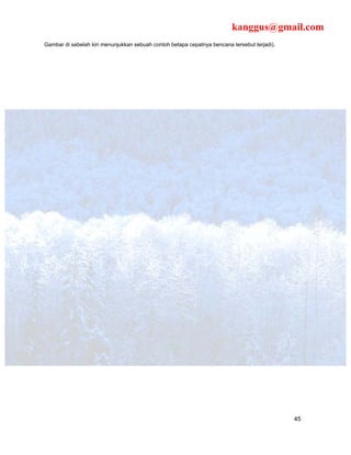 kanggus@gmail.com
Gambar di sebelah kiri menunjukkan sebuah contoh betapa cepatnya bencana tersebut terjadi).




                                                                                              45
 