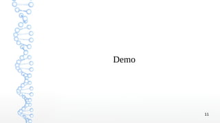 11
Demo
 