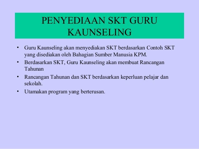 Kaunselor dan halatuju
