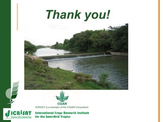 Asia Regional Program Planning Meeting- Water scarcity and low water use efficiency:Challenges and opportunities-- by Dr Kaushal K Garg