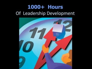 1000+ Hours
Of Leadership Development
 