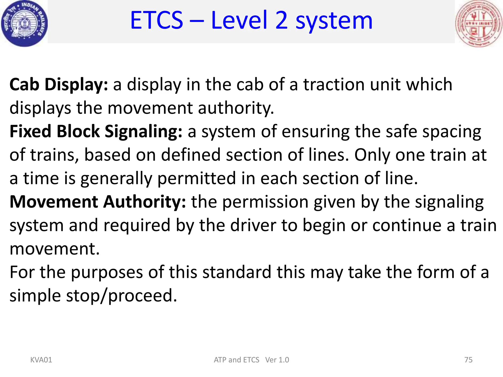 TCAS Kavach as provided in the Indian Railways.pptx