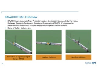 Railway kavach system using MATLAB and simulink | PDF