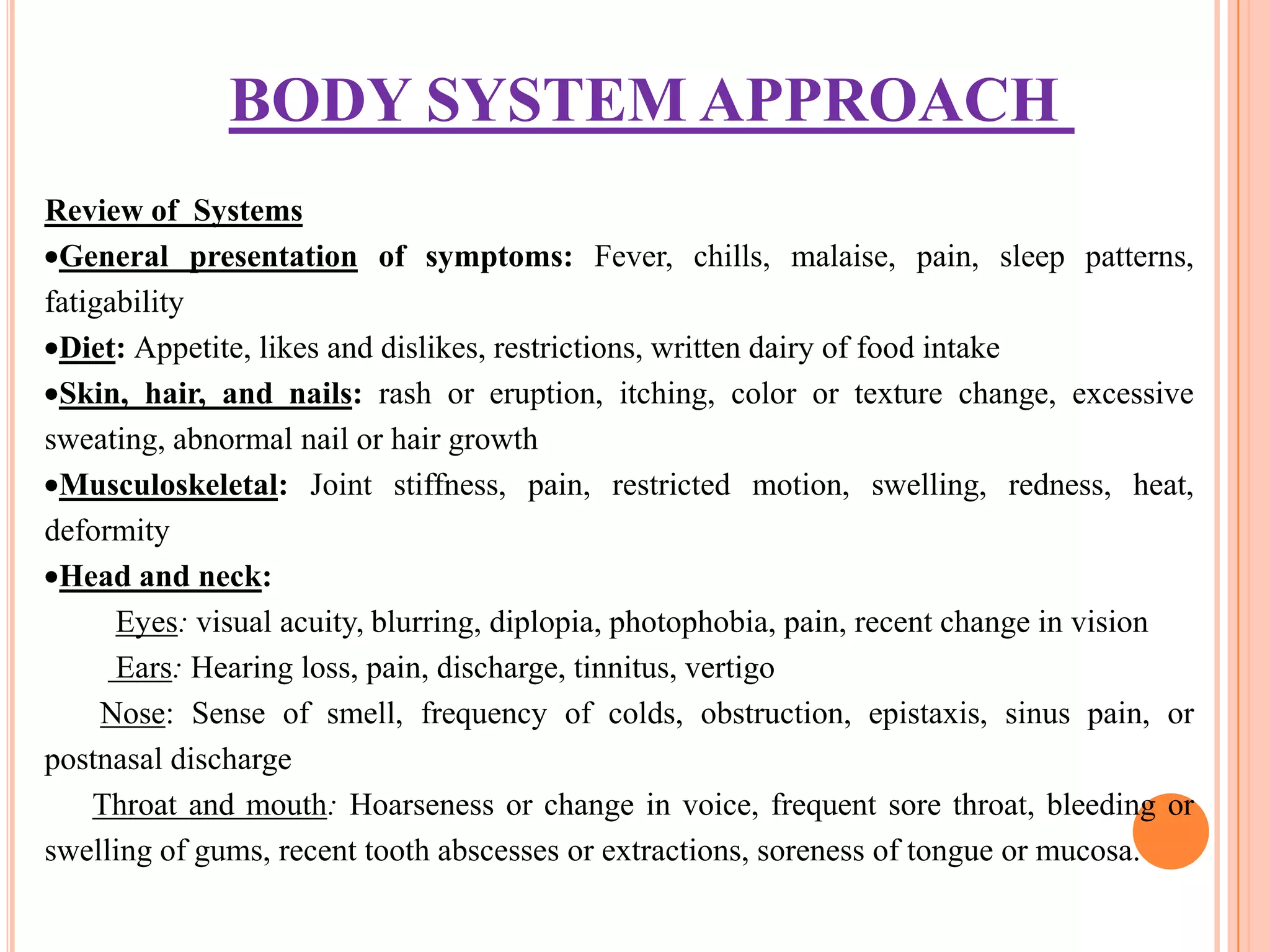 nursing assessment | PPTX