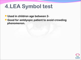 ASSESMENT OF VISUAL ACUITY IN CHILDREN | PPT
