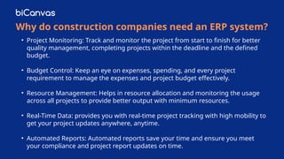 What is Construction ERP? A Guide to Enterprise Resource Planning for ...