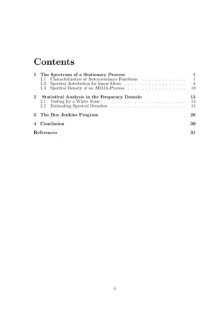 Time Series Analysis | PDF