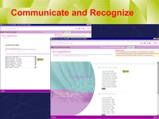 Communicate and Recognize 