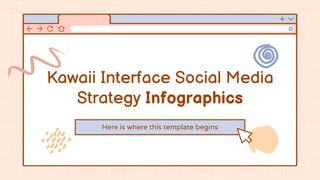 Kawaii Interface Social Media
Strategy Infographics
Here is where this template begins
 