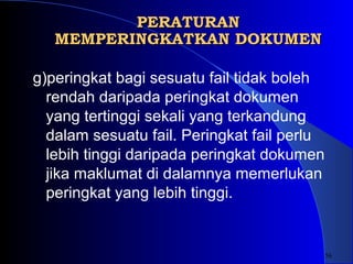 Kawalan dokumen terperingkat