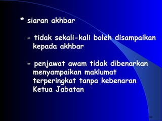 Kawalan dokumen terperingkat