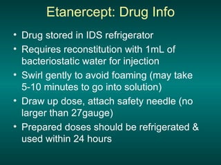 Etanercept in Kawasaki Disease: Clinical Trial Overview | PPT