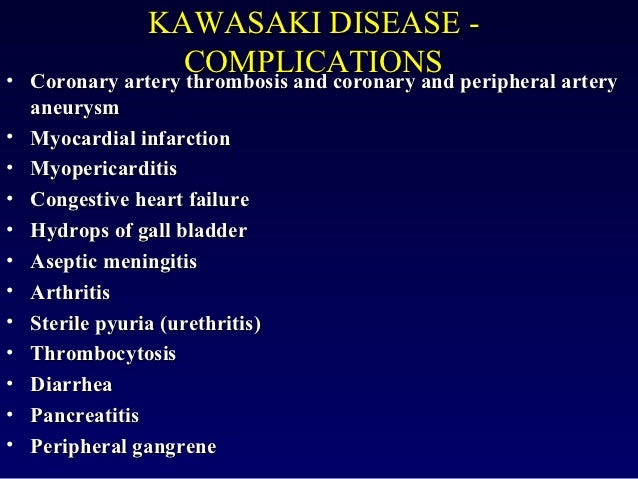 Kawasaki Disease Pathology Kawasaki Disease Pathology