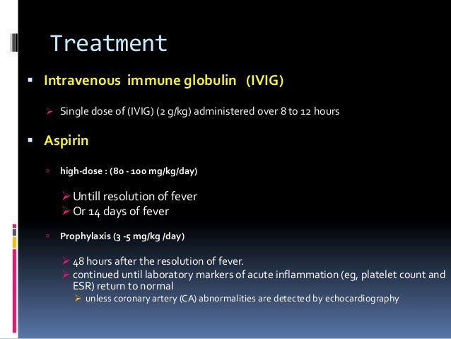 Kawasaki Treatment Emedicine Kawasaki Treatment Emedicine