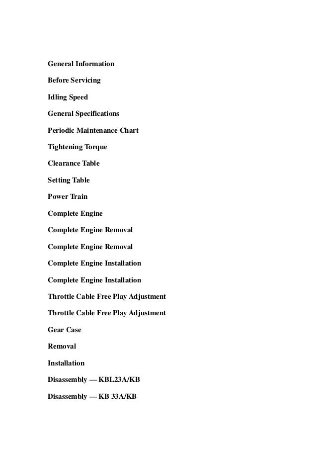 Kawasaki kbl23 a kbl26a kbl33a kbl34a kbl43a kbl48a kbh26a kbh33a kbh…