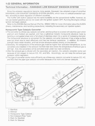 Kawasaki ZX6R Service Manual | PDF