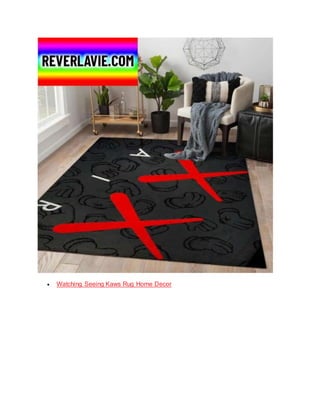 Gucci Mickey Mouse Area Rug Home Decor - REVER LAVIE