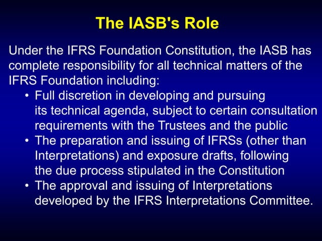 International Accounting Standards Board | PPTX