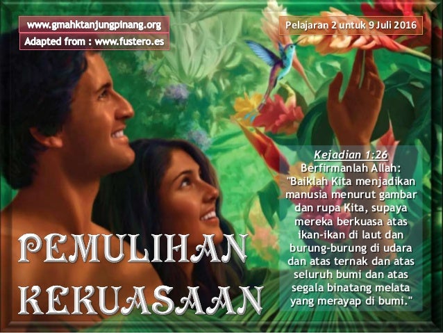Pelajaran Sekolah Sabat ke-2 Triwulan 3 2016