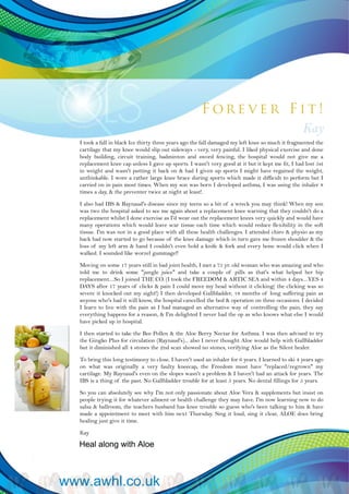 Forever Fit - Kay's Tips