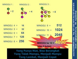 Subhanallah, 21 th menjadi DOSEN tidak bisa Umroh. Alhamdulillah, hanya 5 bulan membuka Paket 13, kemudian presentasi/dakwah dg KANZ Support System, Allahu Akbar bisa  GRATIS UMROH 9 orang (24 Jan 2011) bersama Istri , 2 Anak,  2 Orang Tua (Mertua), Adik Kakak.  Terimakasih ya Allah atas KaruniaMU.Tks buat bp/ibu Munawar, bp/ibu Umyung Mustika Top Leader &PT Arminareka Perdana.www.HAJIUMRAH.ORG   Telp. 021-3262 5678 atau 021-5619 5678                      Email : cs@hajiumrah.org    YM : kayadarihaji