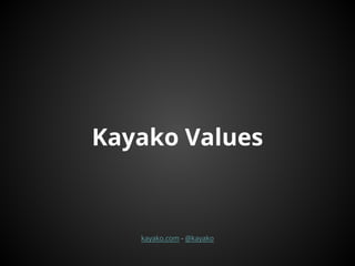 values
 