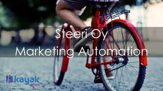 Steeri Oy
Marketing Automation
 