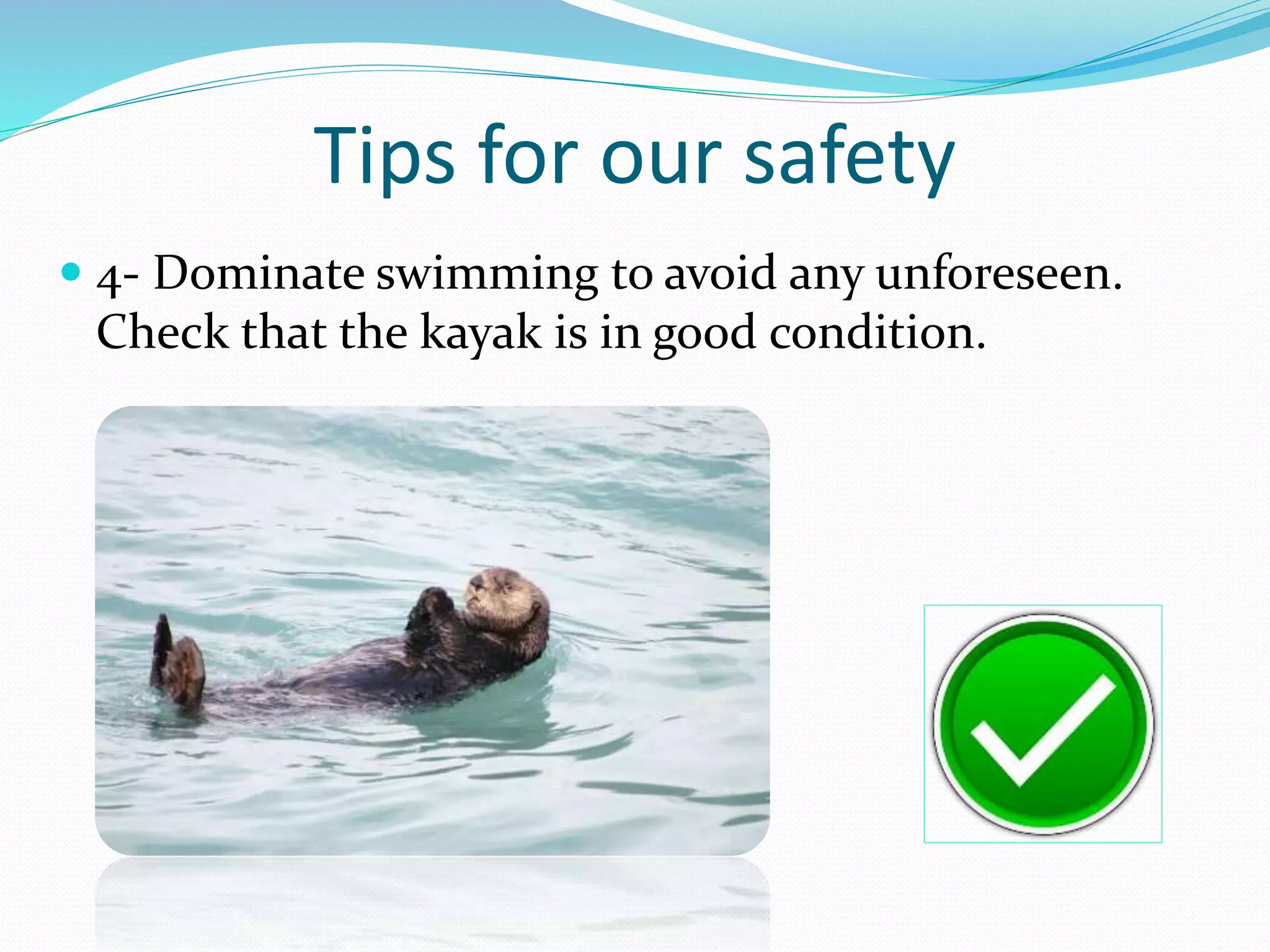 Kayak’s world safety | PPT