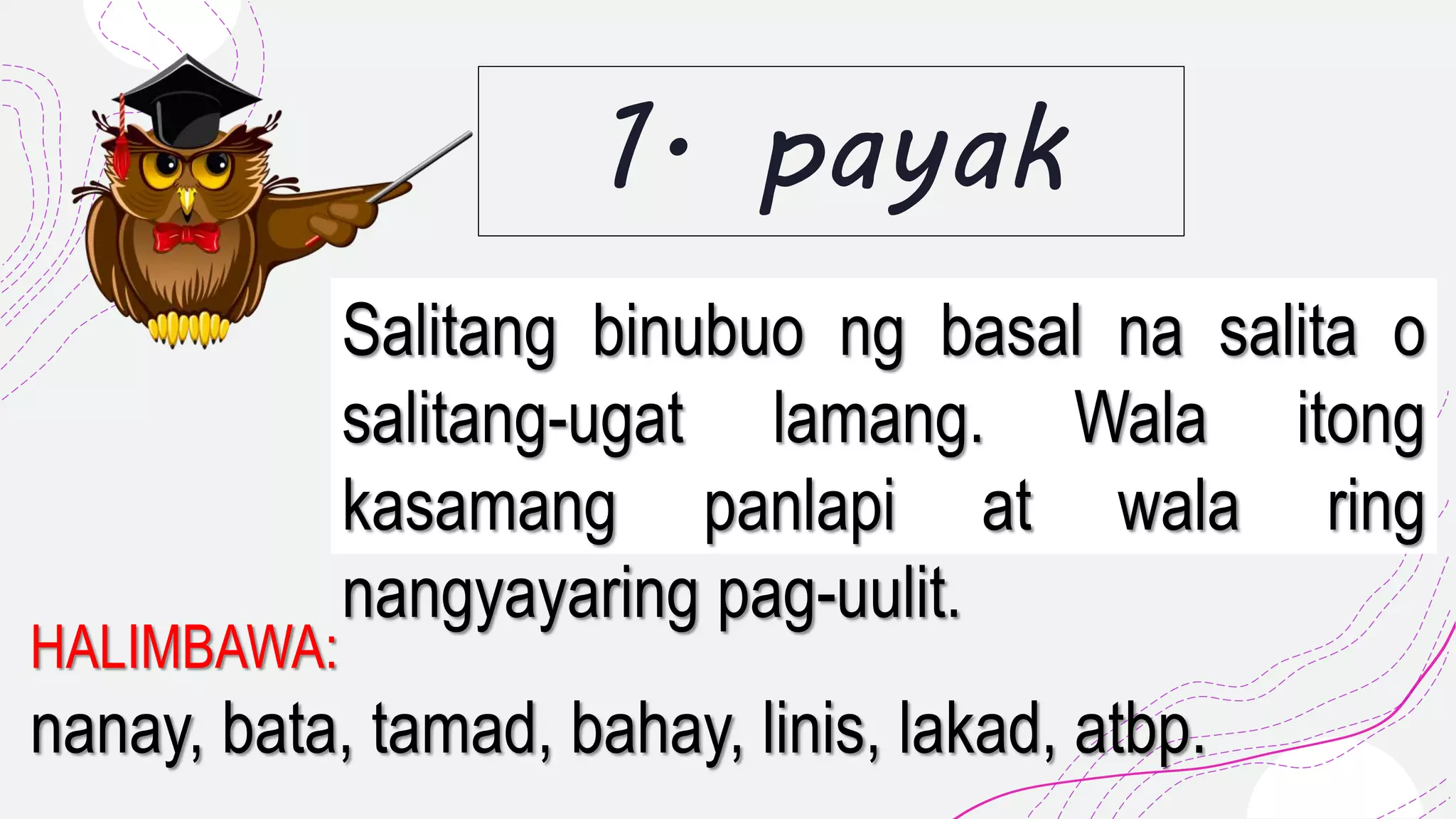 KAYARIAN NG SALITA | PPTX