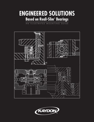 ENGINEERED SOLUTIONS
Based on Reali-Slim®
Bearings
A N I L L U S T R A T E D M O U N T I N G G U I D E
 