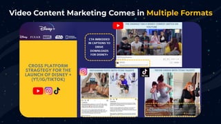 Video Content Marketing Comes in Multiple Formats
 