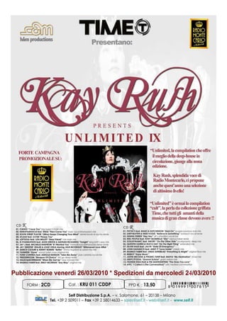 Kay Rush Unlimited Ix   Kru 011 Cddp Red