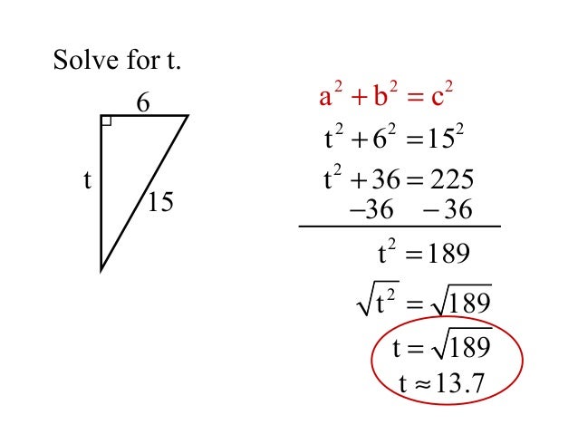 Kay's pythagorean theorem