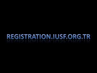 Registration.iusf.org.tr 