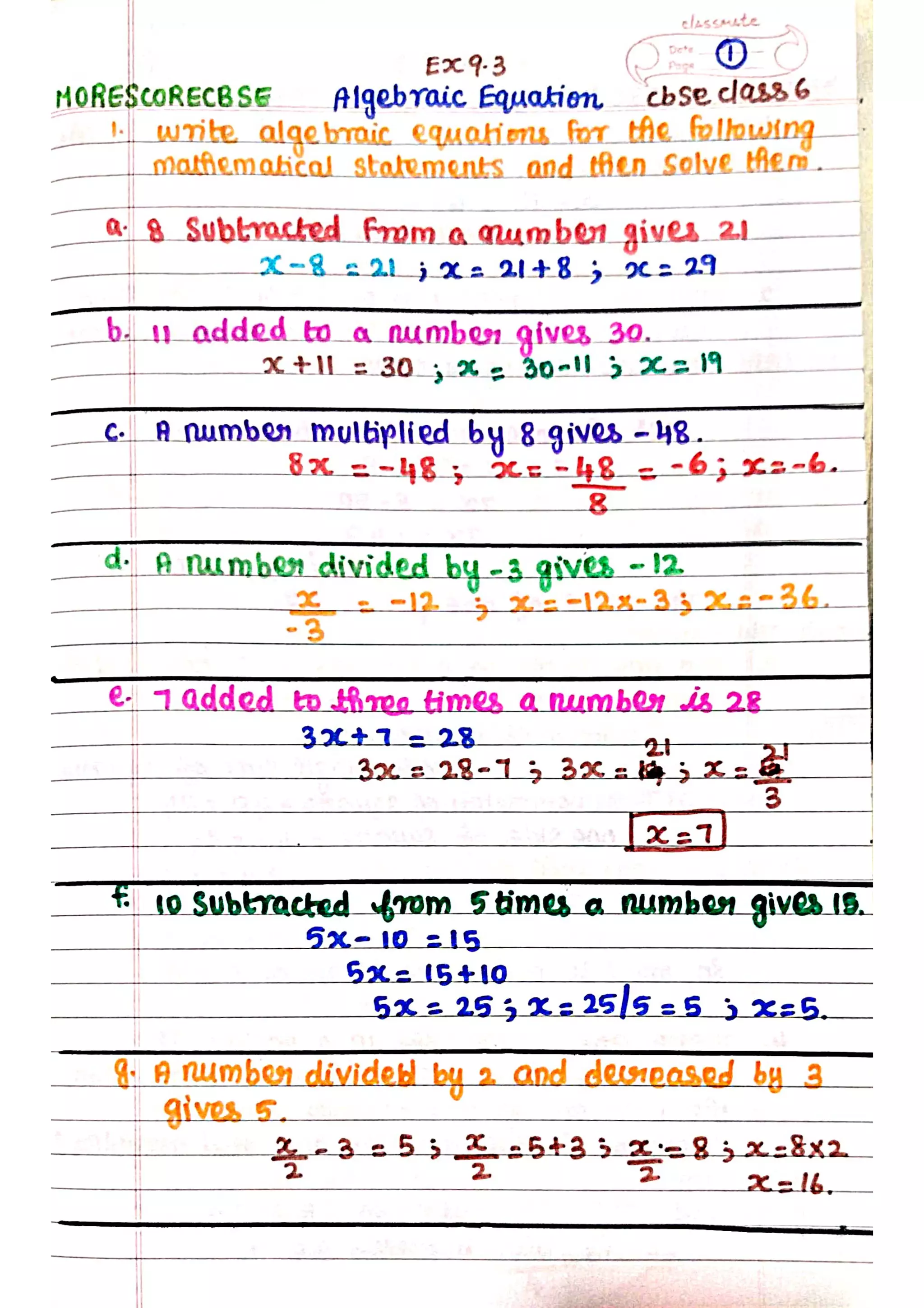 algebraic equations class 6.pdf