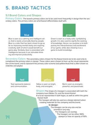 Tion Color Kazoo! Branding Guidelines | PDF