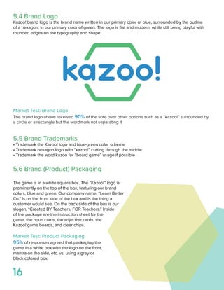 Kazoo Flash Card.pdf Kazoo! Branding Guidelines | PDF