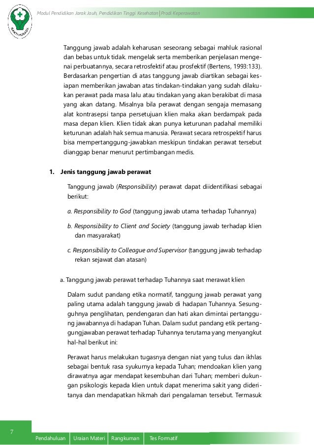 Contoh Surat Pernyataan Etika Profesi