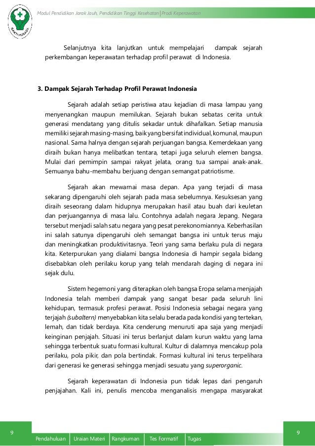 Sejarah Perkembangan Keperawatan