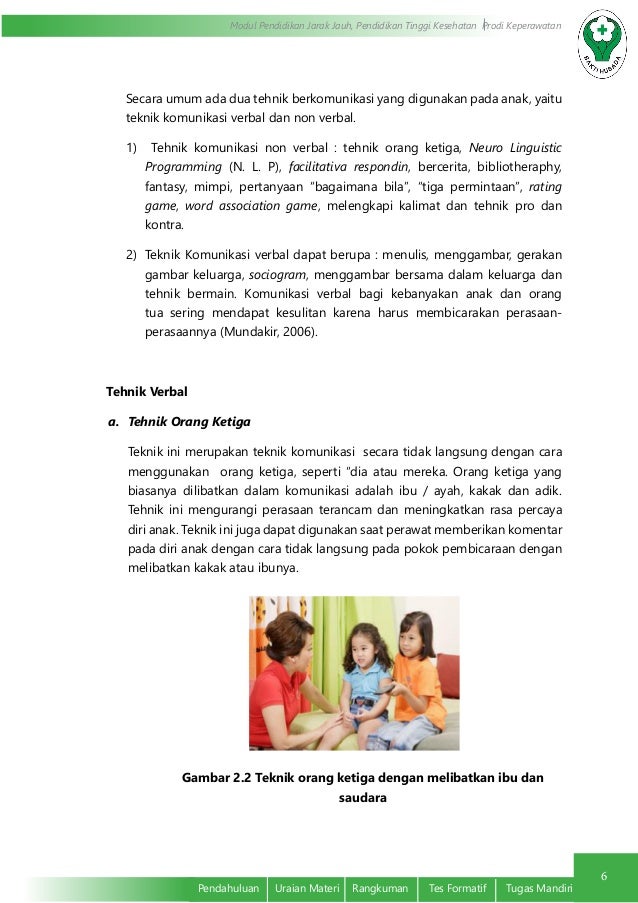 Penerapan Komunikasi Terapeutik pada Bayi dan Anak
